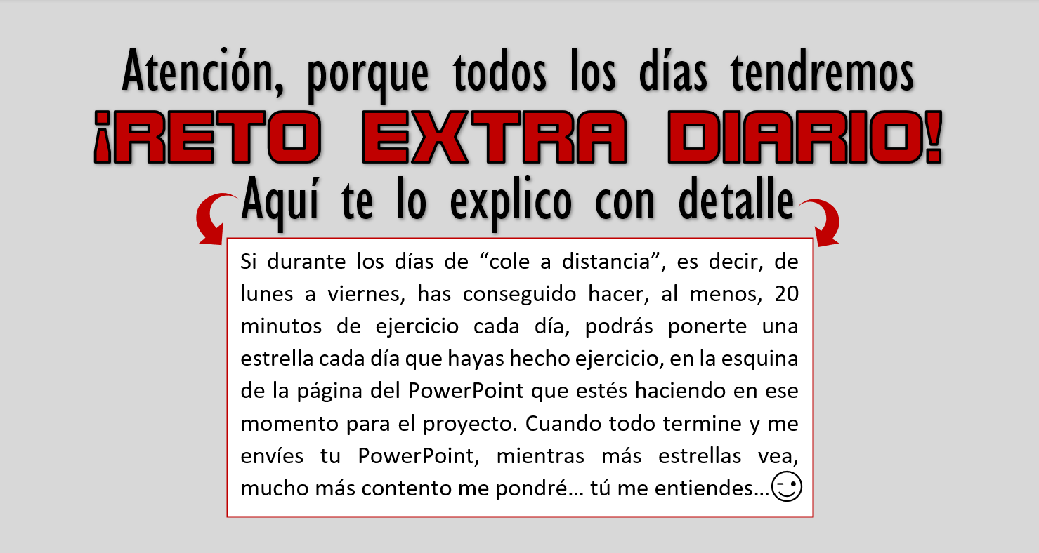 RETO EXTRA DIARIO