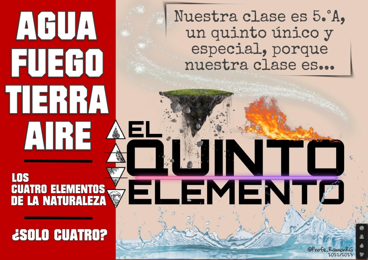 EL QUINTO ELEMENTO. – Profe Ramón